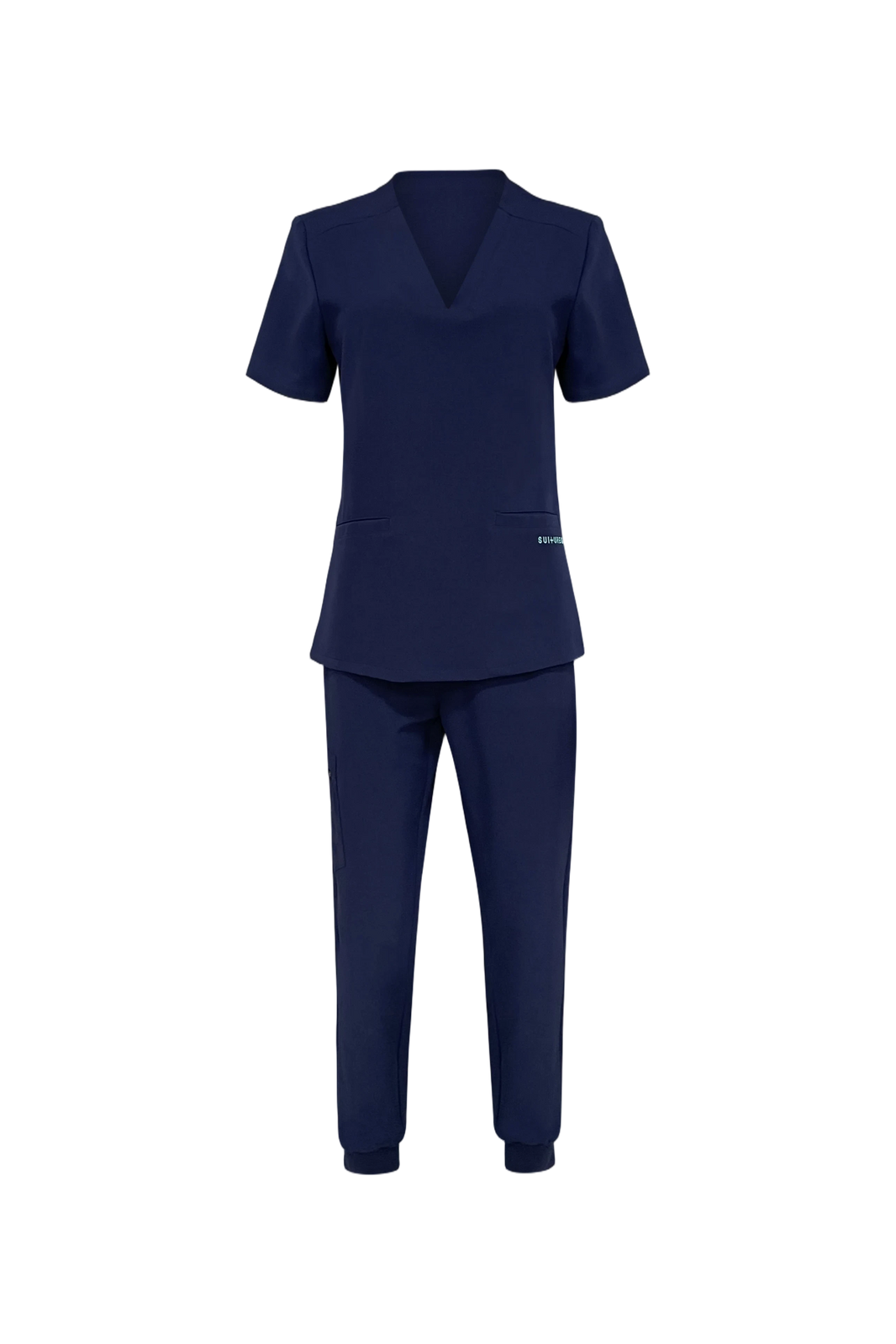 Midnight blue scrubs set